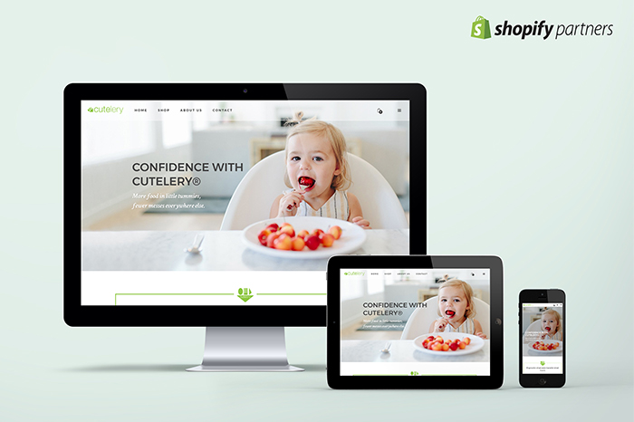 Cutelery Website Design